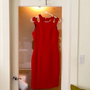 Red dress